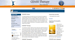 Desktop Screenshot of cease-therapy.com