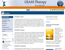Tablet Screenshot of cease-therapy.com
