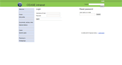 Desktop Screenshot of intranet.cease-therapy.com